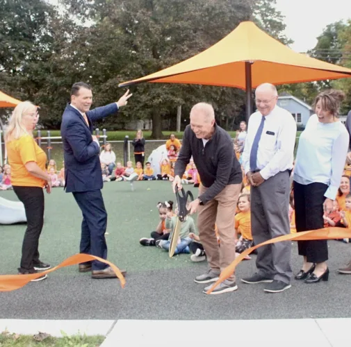 Fredonia celebrates new Wheelock playgrounds